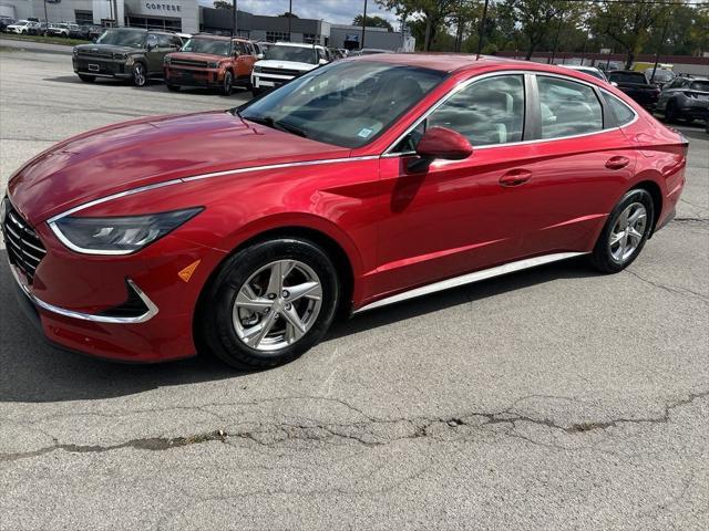 used 2021 Hyundai Sonata car, priced at $18,077