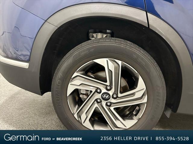 used 2022 Hyundai Santa Fe car, priced at $25,950