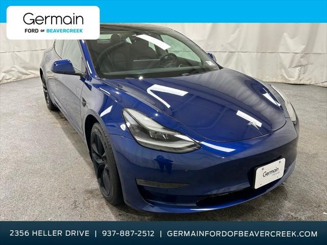 used 2021 Tesla Model 3 car, priced at $27,988