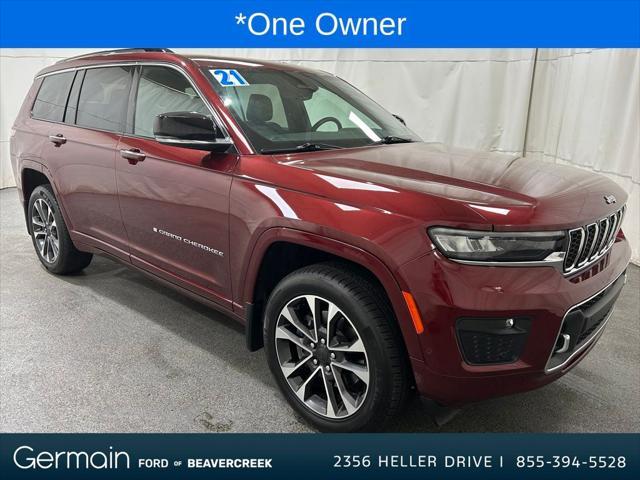 used 2021 Jeep Grand Cherokee L car, priced at $35,995