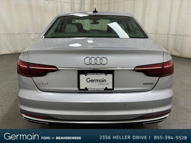 used 2022 Audi A4 car, priced at $27,900