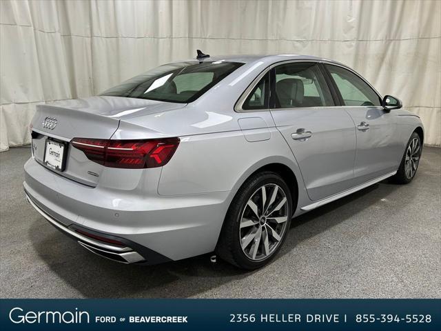 used 2022 Audi A4 car, priced at $27,900