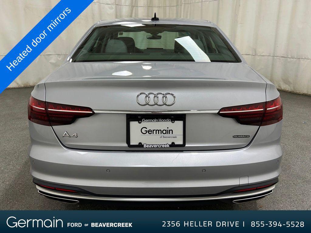 used 2022 Audi A4 car, priced at $25,500