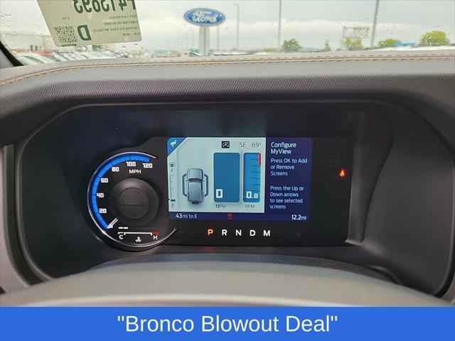 new 2024 Ford Bronco car, priced at $59,789