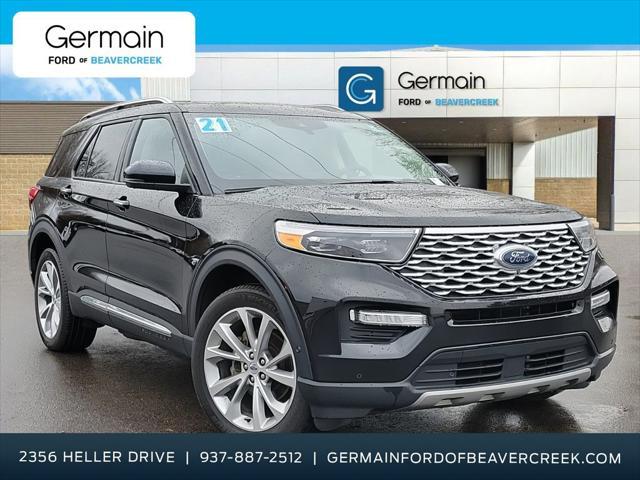 used 2021 Ford Explorer car, priced at $26,655