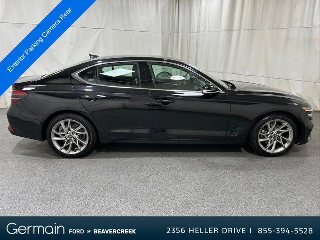 used 2022 Genesis G70 car, priced at $23,500
