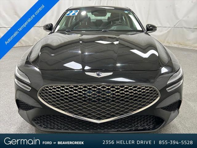 used 2022 Genesis G70 car, priced at $23,500