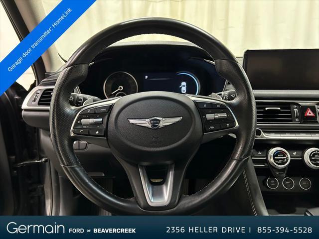 used 2022 Genesis G70 car, priced at $23,500