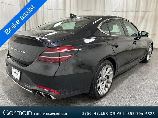 used 2022 Genesis G70 car, priced at $23,500