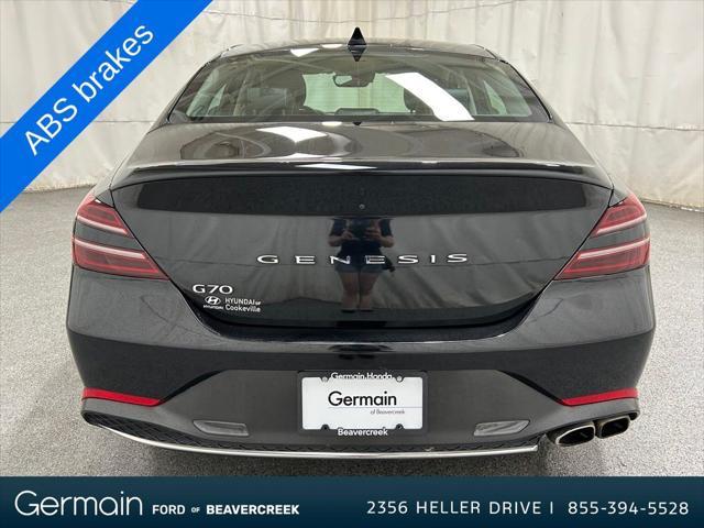 used 2022 Genesis G70 car, priced at $23,500
