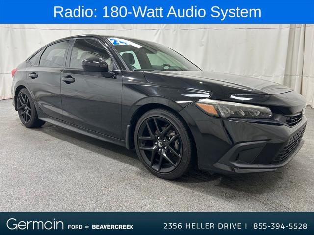 used 2024 Honda Civic car, priced at $25,455