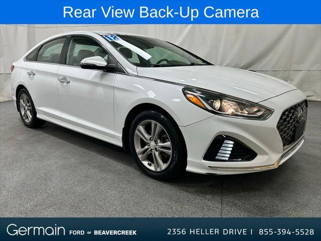 used 2018 Hyundai Sonata car, priced at $12,455