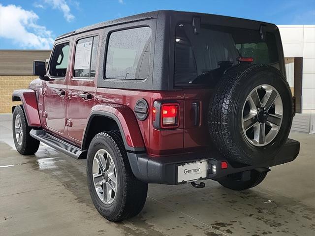 used 2021 Jeep Wrangler Unlimited car, priced at $33,700