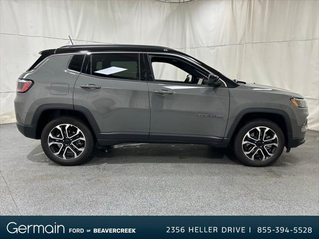 used 2024 Jeep Compass car, priced at $25,122