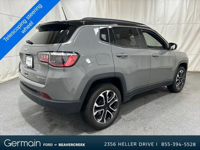 used 2024 Jeep Compass car, priced at $25,122