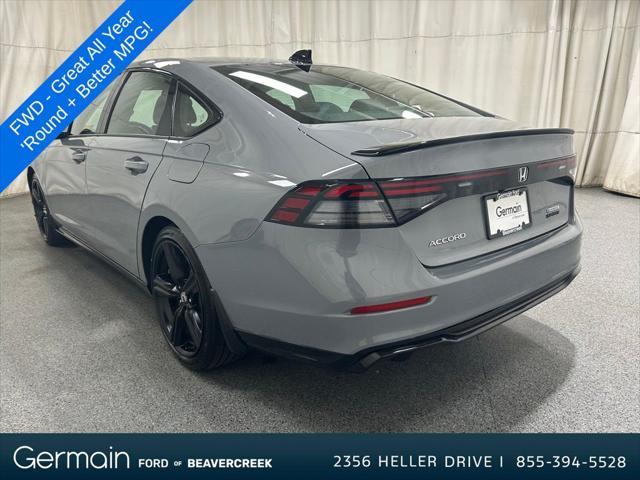 used 2024 Honda Accord Hybrid car, priced at $29,530