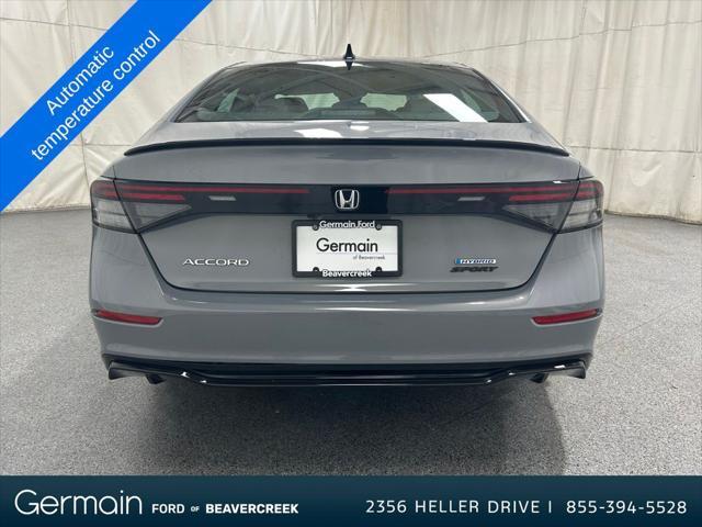 used 2024 Honda Accord Hybrid car, priced at $29,530
