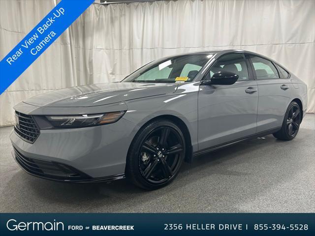 used 2024 Honda Accord Hybrid car, priced at $29,530