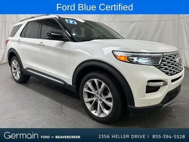 used 2022 Ford Explorer car, priced at $34,211