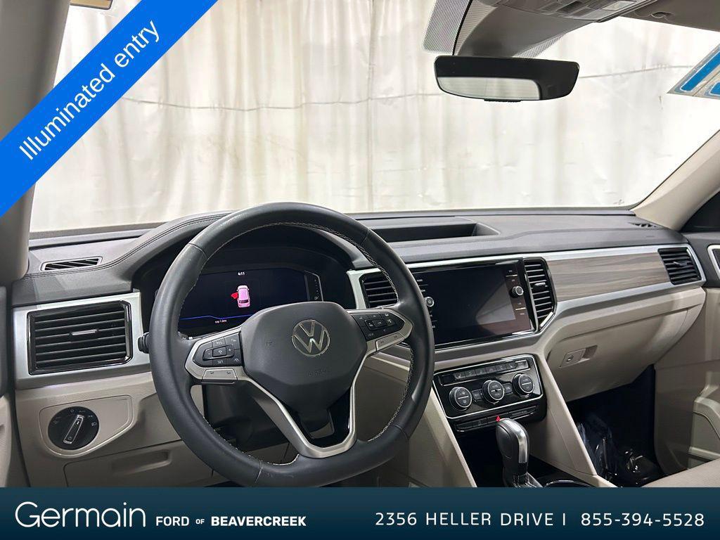 used 2021 Volkswagen Atlas car, priced at $21,381