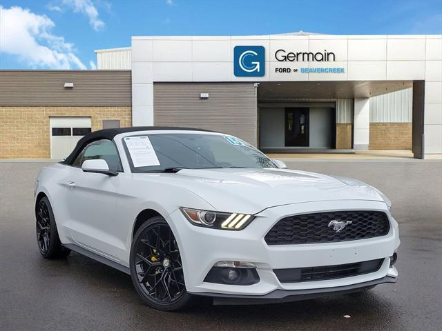 used 2015 Ford Mustang car, priced at $12,995