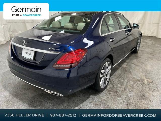 used 2021 Mercedes-Benz C-Class car, priced at $25,644