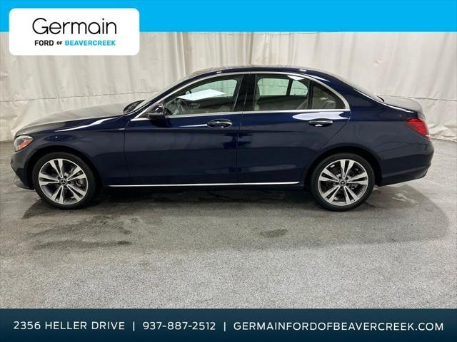 used 2021 Mercedes-Benz C-Class car, priced at $25,644