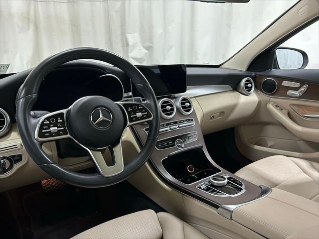 used 2021 Mercedes-Benz C-Class car, priced at $25,644