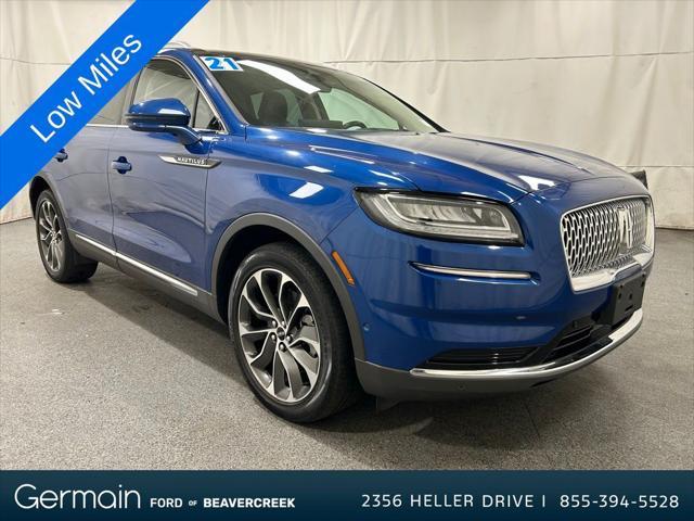 used 2021 Lincoln Nautilus car, priced at $33,800