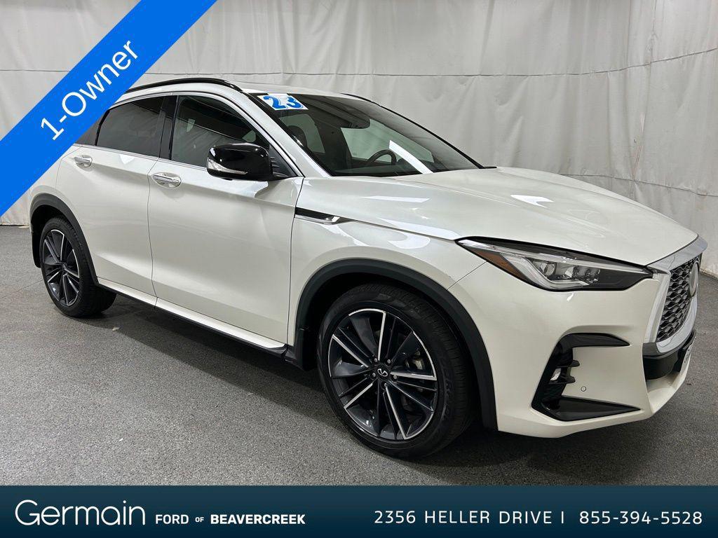 used 2023 INFINITI QX55 car, priced at $31,355