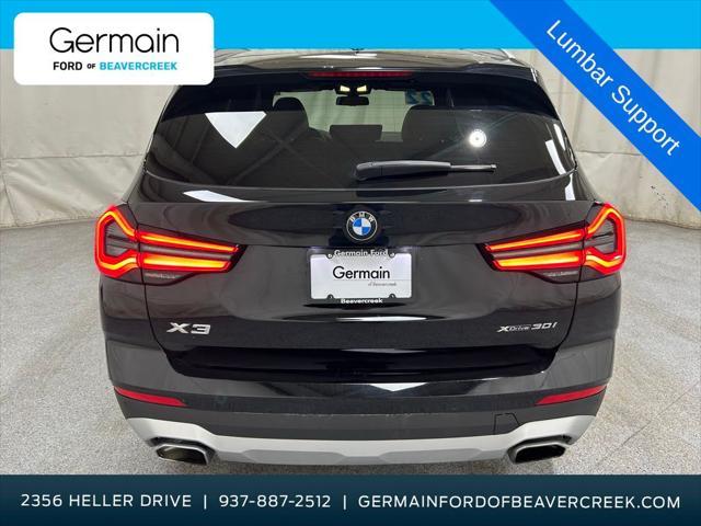 used 2022 BMW X3 car, priced at $28,277