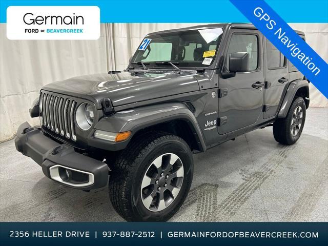 used 2021 Jeep Wrangler Unlimited car, priced at $23,488