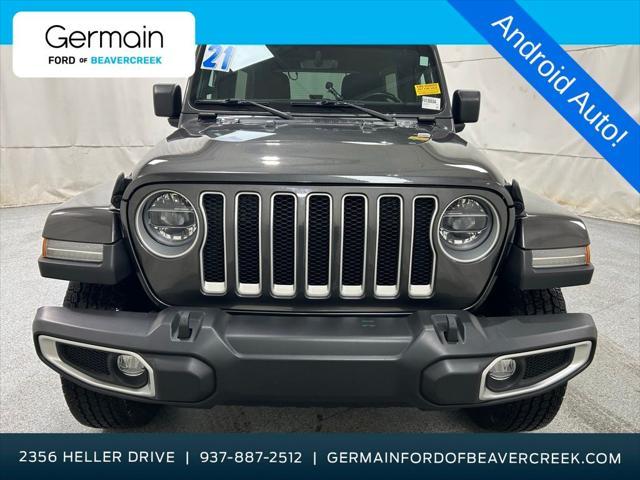 used 2021 Jeep Wrangler Unlimited car, priced at $23,488