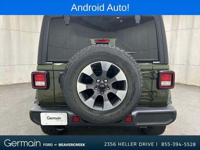 used 2021 Jeep Wrangler Unlimited car, priced at $31,999