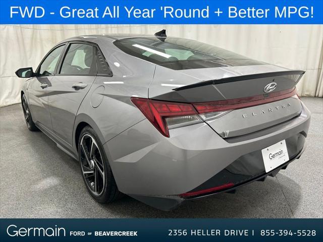 used 2023 Hyundai Elantra car, priced at $21,744
