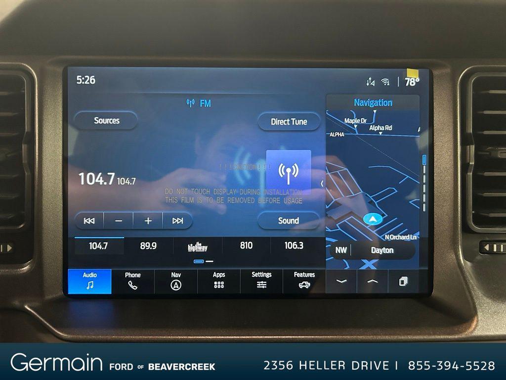 new 2025 Ford Bronco car, priced at $47,520