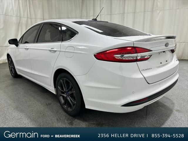 used 2018 Ford Fusion car, priced at $11,644