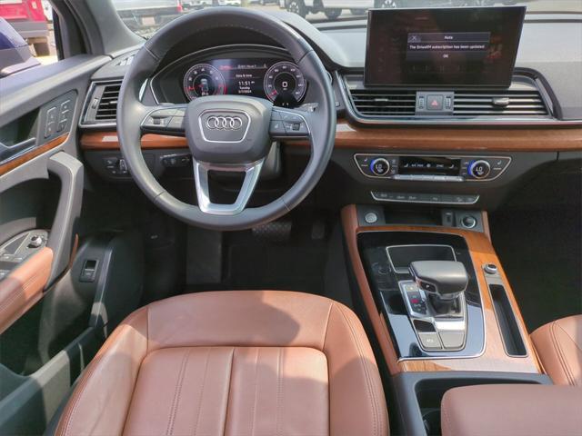 used 2021 Audi Q5 car, priced at $29,600