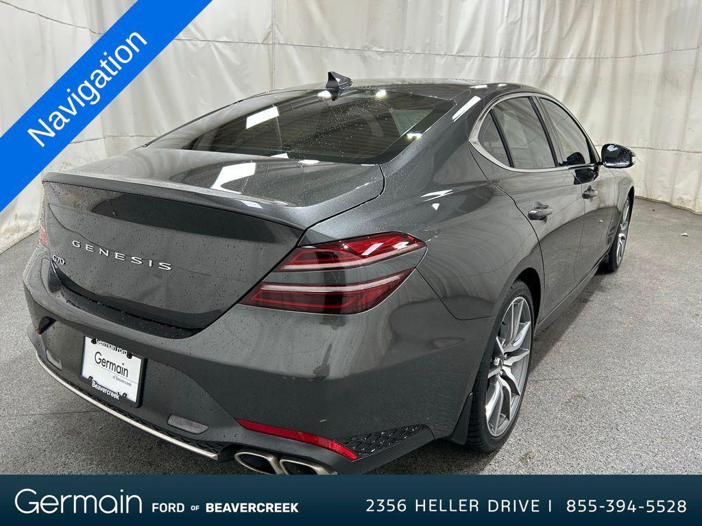 used 2023 Genesis G70 car, priced at $31,254