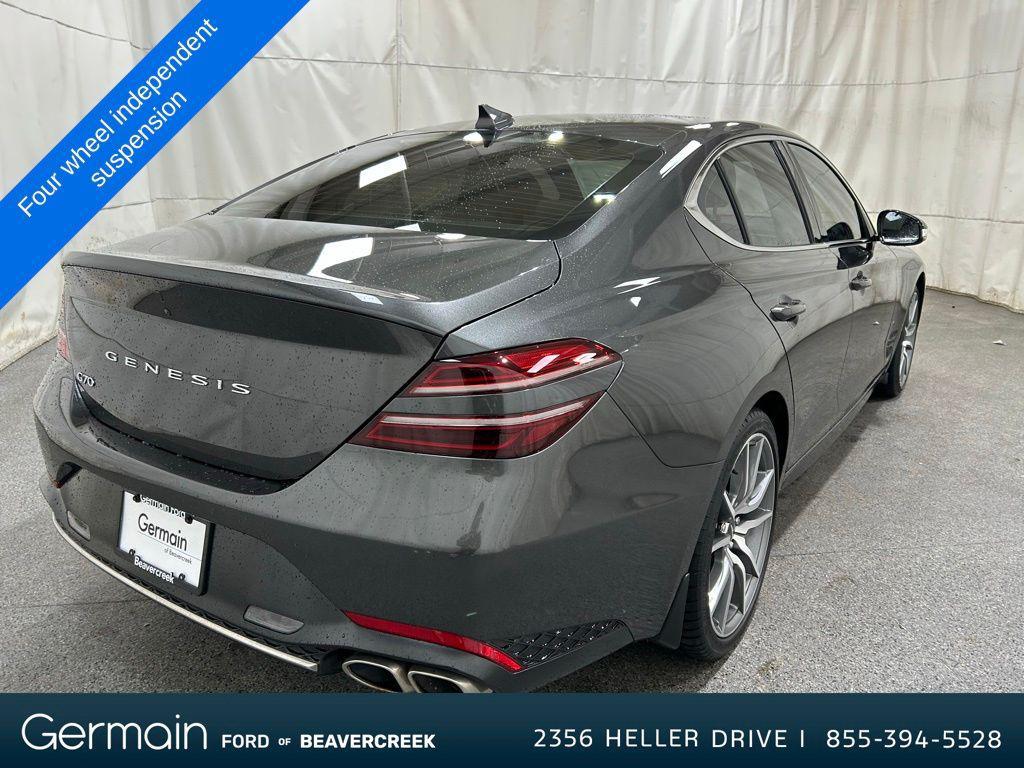 used 2023 Genesis G70 car, priced at $31,254