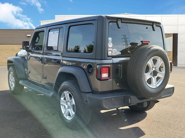 used 2020 Jeep Wrangler Unlimited car, priced at $23,588