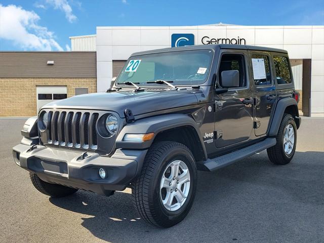 used 2020 Jeep Wrangler Unlimited car, priced at $23,588