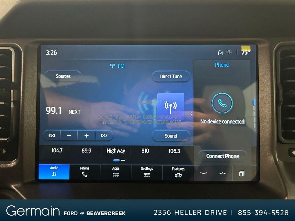 new 2025 Ford Bronco car, priced at $48,730