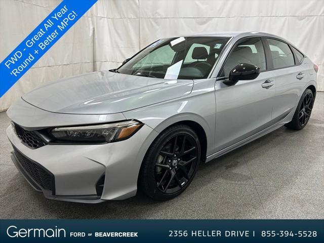 used 2025 Honda Civic car, priced at $27,300