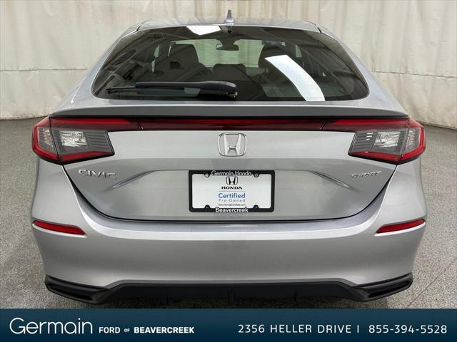 used 2025 Honda Civic car, priced at $27,500