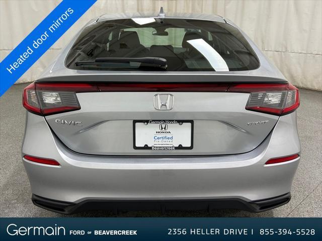 used 2025 Honda Civic car, priced at $27,300