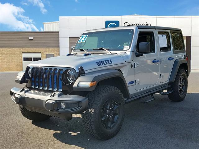 used 2023 Jeep Wrangler car, priced at $34,995