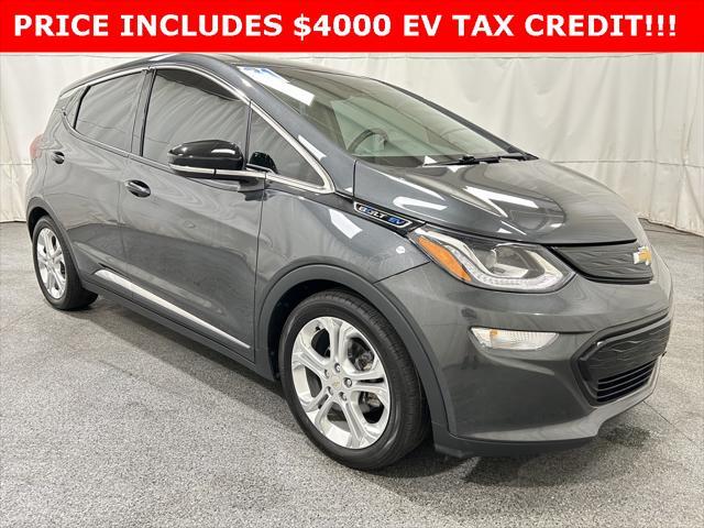 used 2021 Chevrolet Bolt EV car, priced at $17,266