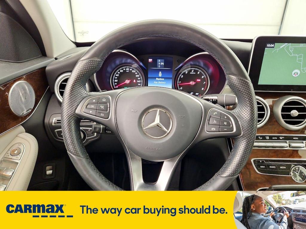 used 2017 Mercedes-Benz C-Class car, priced at $22,998