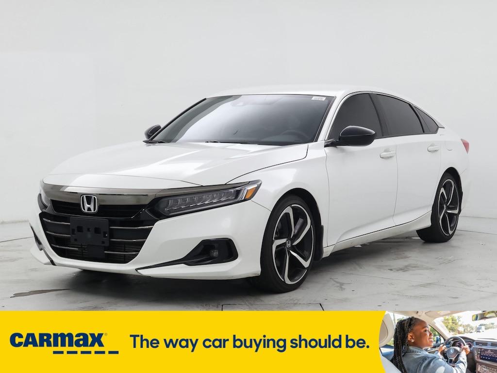 used 2021 Honda Accord car, priced at $25,998